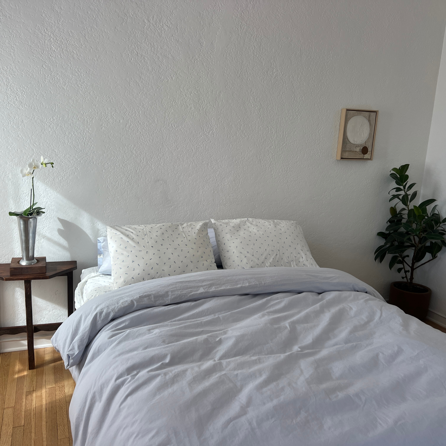 Mineral Blue Percale Duvet