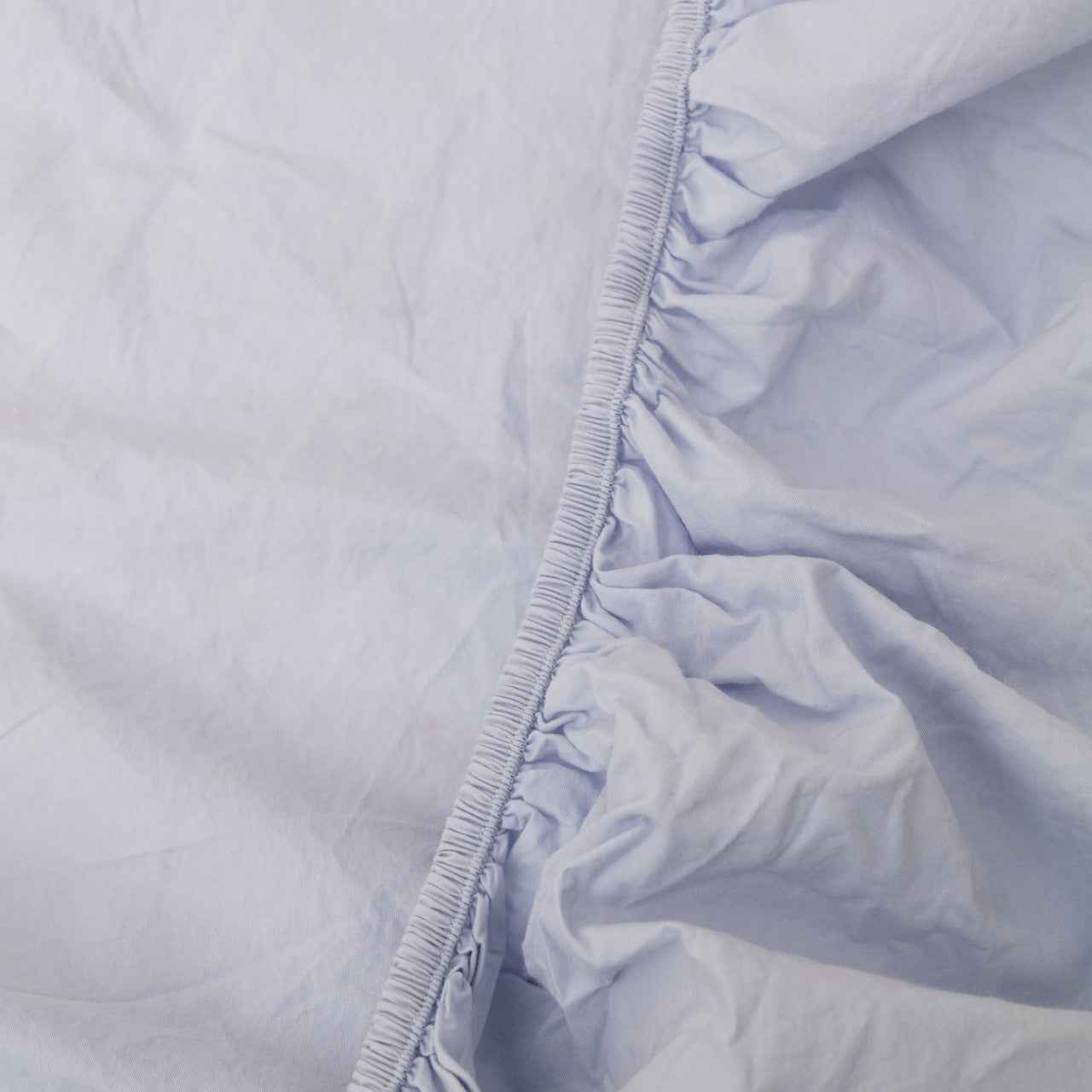 Mineral Blue Percale Sheet Set