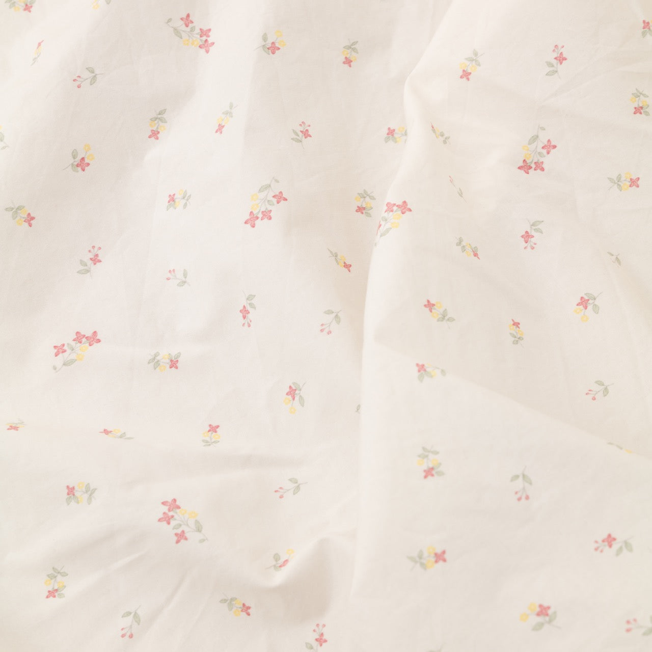 Lila - Pink Floral Percale Sheet Set