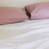 Dahlia Pink Pillowcase Set