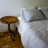 Celeste - Blue Floral Percale Duvet