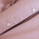 Dahlia Pink Percale Duvet