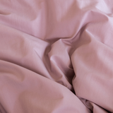 Dahlia Pink Percale Sheet Set