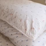 Lila - Pink Floral Pillowcase Set
