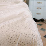 Freckle Dot Percale Sheet Set
