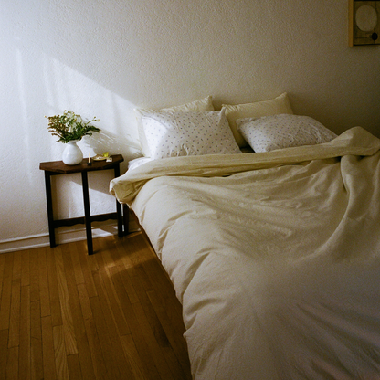 Yuzu Yellow Percale Duvet