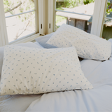 Celeste - Blue Floral Pillowcase Set