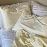 Yuzu Yellow Percale Sheet Set