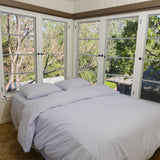 Mineral Blue Percale Duvet