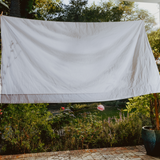 Mineral Blue Percale Sheet Set