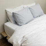 Dove White Percale Duvet