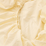 Yuzu Yellow Percale Sheet Set