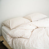 Lila - Pink Floral Percale Duvet