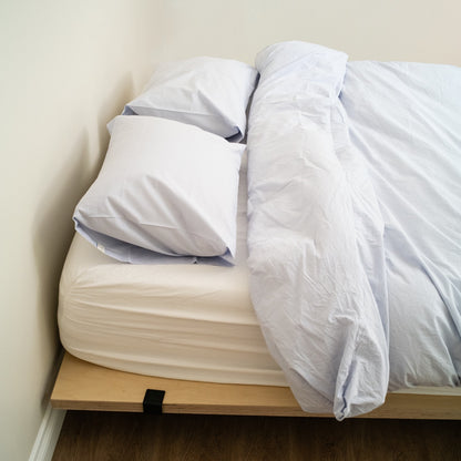 Mineral Blue Percale Duvet