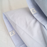 Mineral Blue Percale Sheet Set