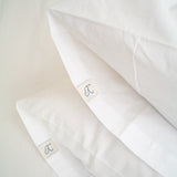 Dove White Percale Sheet Set