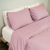 Dahlia Pink Percale Duvet