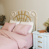Dahlia Pink Percale Duvet
