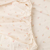 Lila - Pink Floral Percale Sheet Set