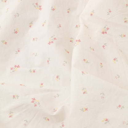 Lila - Pink Floral Percale Sheet Set